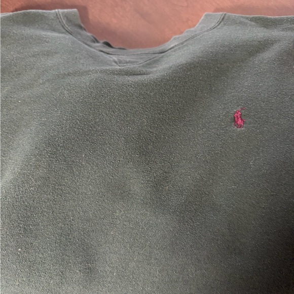 Ralph Lauren Hunter Green Crewneck Sweatshirt - Picture 5 of 5